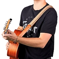 Taylor Vegan Leather Guitar Strap Tan 2.5 in.