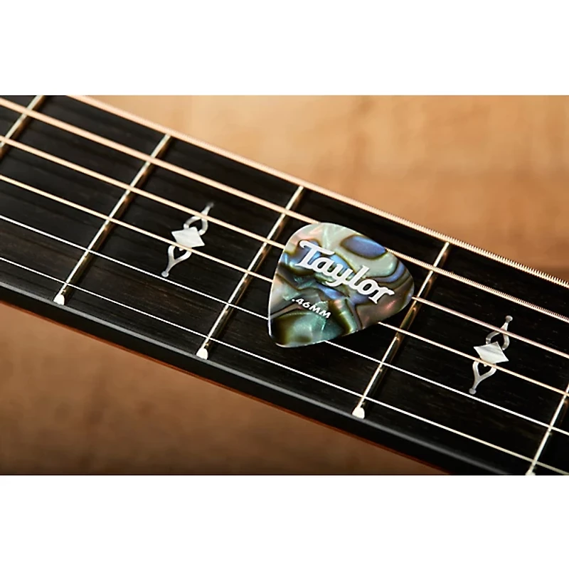 Taylor Celluloid 351 Picks, Abalone