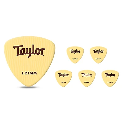 Taylor Premium DarkTone Ivoroid Picks 1.1 mm 6 Pack