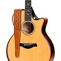 Taylor Vegan Leather Guitar Strap Tan 2.75 in.