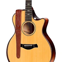 Taylor Vegan 2" Leather Guitar Strap