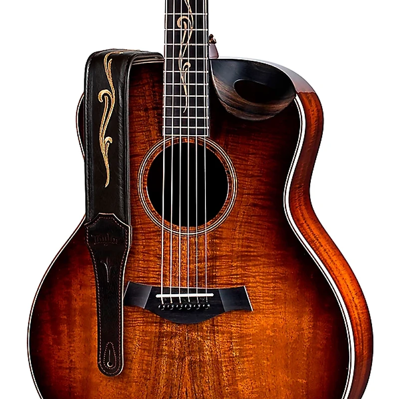 Taylor Spring Vine Leather Guitar Strap