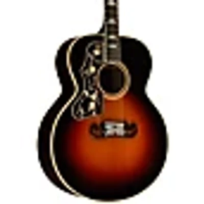 Gibson Custom Pre-War SJ-200 Rosewood Left-Handed Acoustic-Electric Guitar Vintage Sunburst