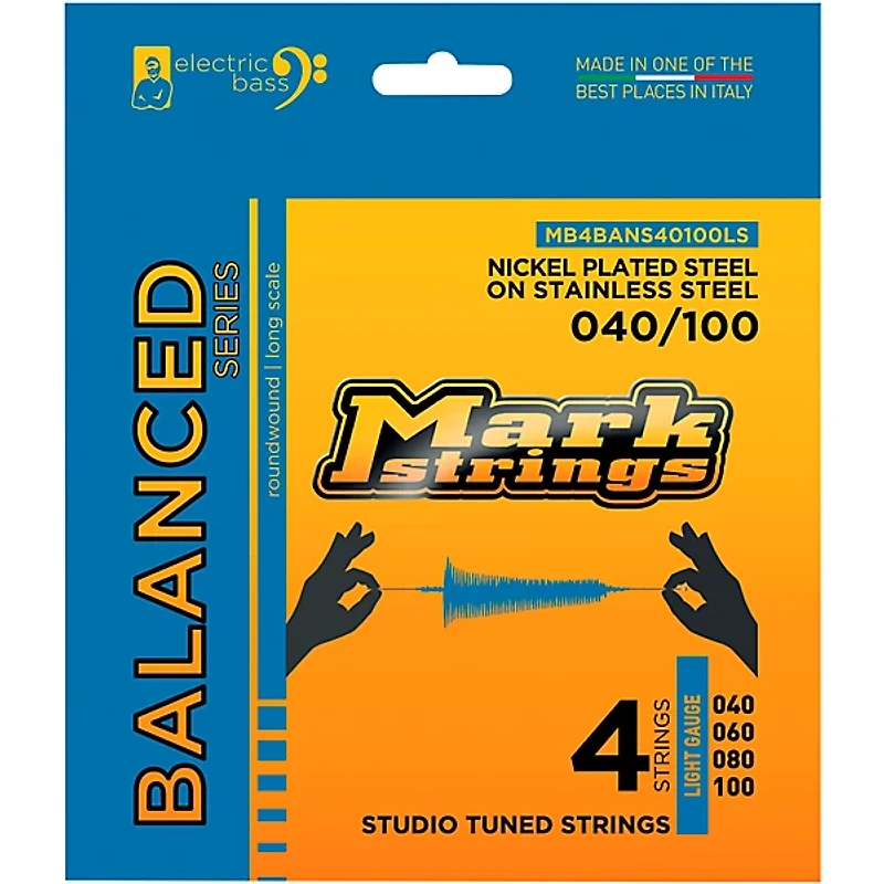 Markbass Studio Tuned Series Electric Bass Nickel on Stainless Strings