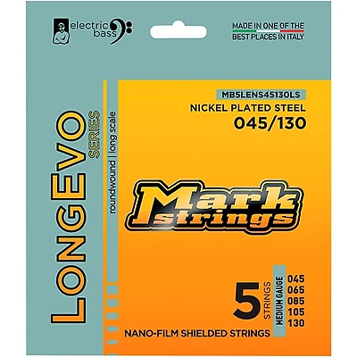 Markbass Longevo Series Nano Film Electric Bass Nickel Plated Steel 5 Strings