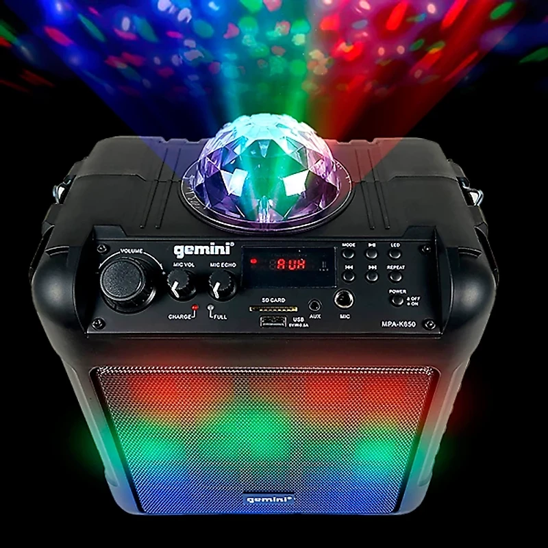 Gemini MPA-K650 Karaoke Party Speaker