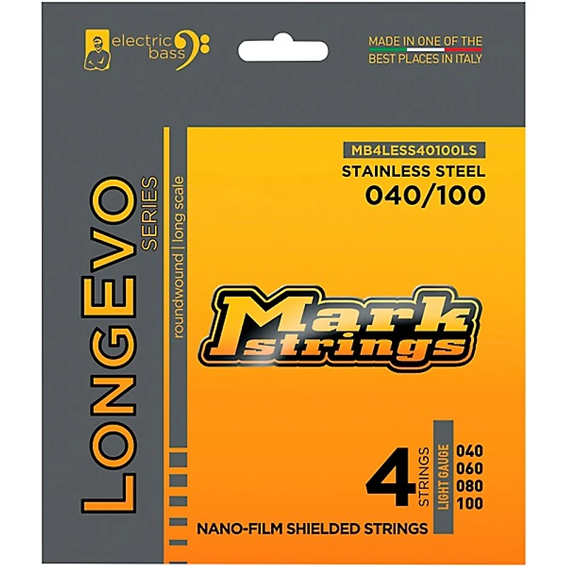 Markbass Longevo Series Nano Film Electric Bass Stainless Steel Strings