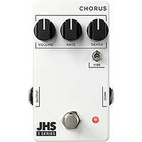JHS Pedals 3 Series Chorus Effects Pedal White