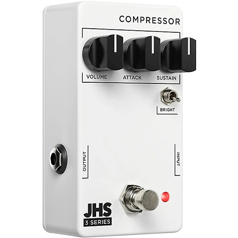JHS Pedals 3 Series Compressor Effects Pedal White