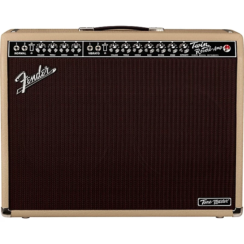 Fender Tone Master Twin Reverb 200W 2x12 Celestion NEO Creamback Amplifier Blonde