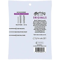 Martin M175 Original 80/20 Custom Light Acoustic Guitar Strings Custom Light (11-52)