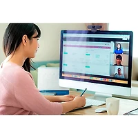 Aluratek AWC03F HD 1080P USB Webcam With Built-in Mic