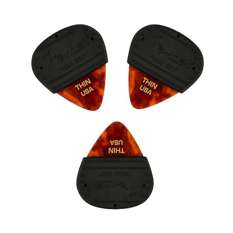 Fender Mojo Grip 351 Guitar Picks 3-Pack -