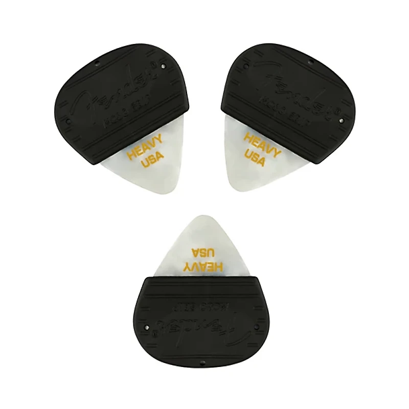 Fender Mojo Grip 351 Guitar Picks 3-Pack -