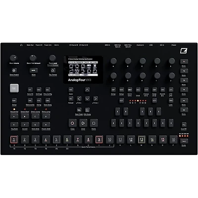 Elektron Analog Four MKII Analog Synthesizer with Sequencer