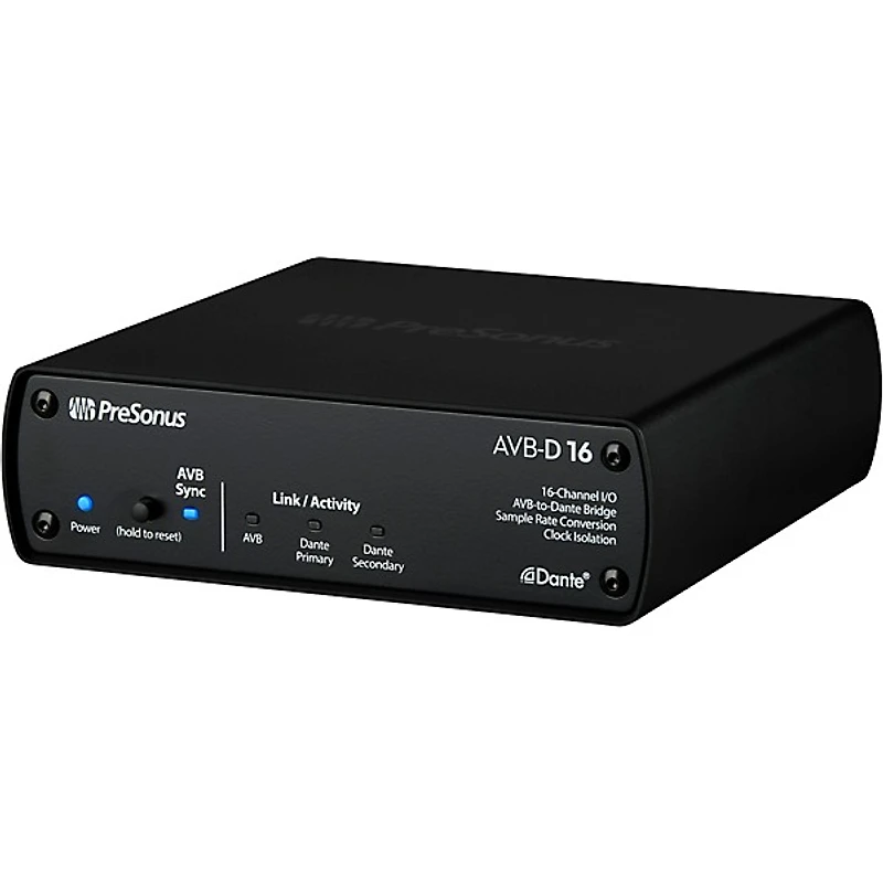 PreSonus 16 Channel I/O AVB to Dante Bridge