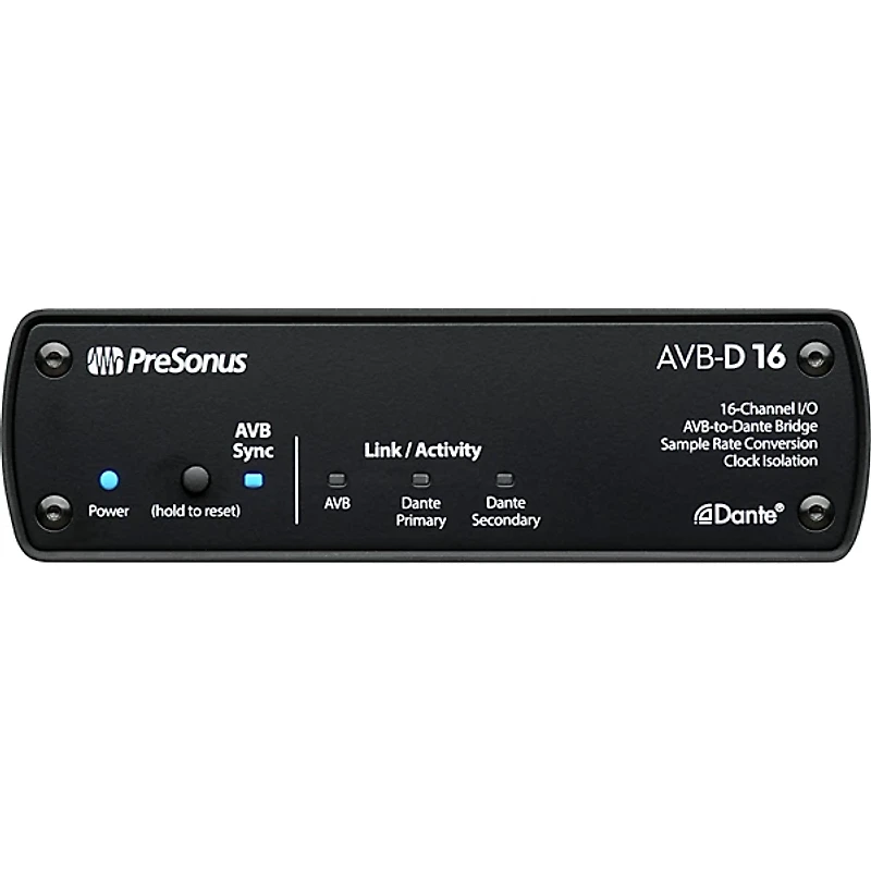 PreSonus 16 Channel I/O AVB to Dante Bridge