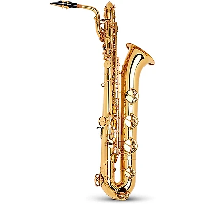 Yamaha YBS-480 Intermediate Eb Baritone Saxophone Gold Lacquer Lacquer Keys
