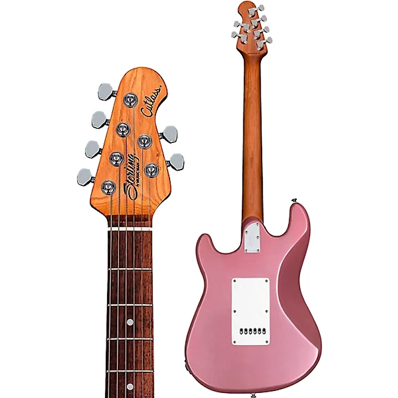Sterling by Music Man Cutlass HSS Electric Guitar Rose Gold