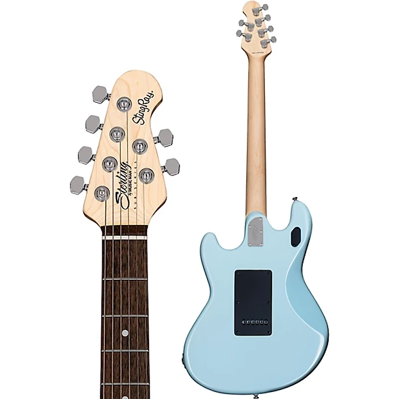 Sterling by Music Man StingRay Electric Guitar Daphne Blue