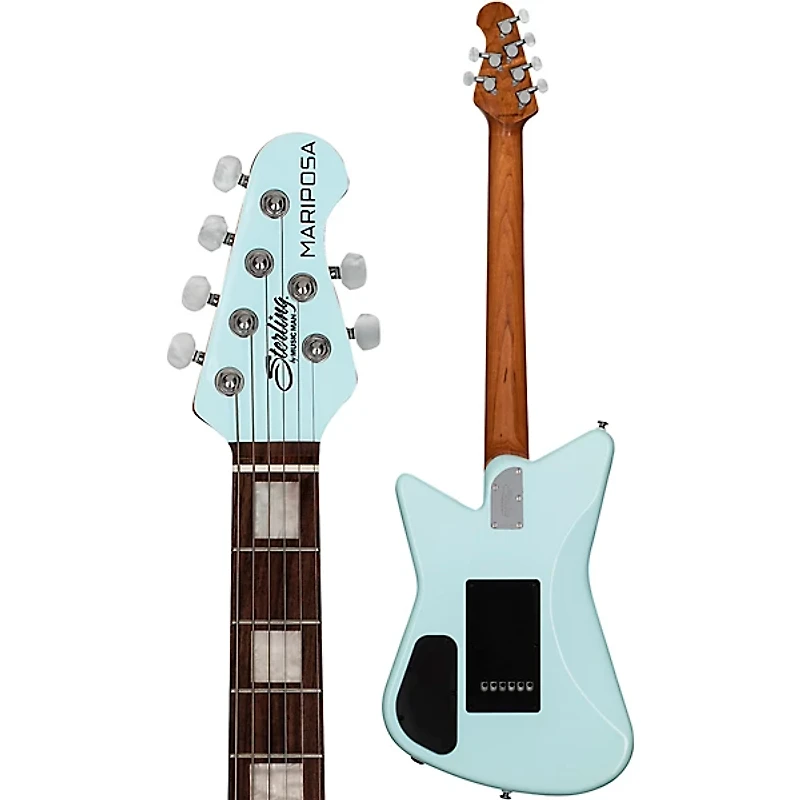 Sterling by Music Man Mariposa Electric Guitar Daphne Blue