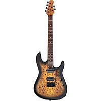 Sterling by Music Man Jason Richardson Cutlass Natural Poplar Burst