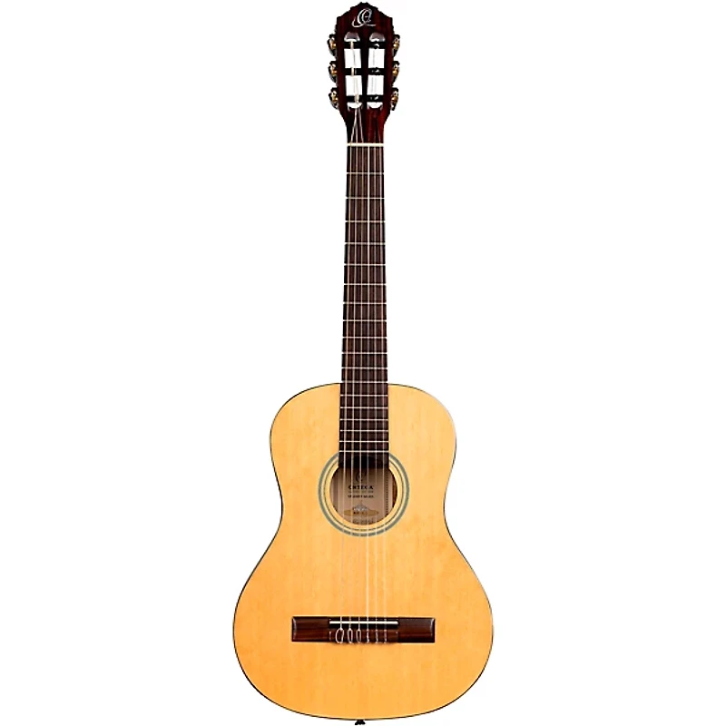 Ortega Student Series RST5-1/2 - 1/2 Size Acoustic Classical Guitar Gloss Natural 0.5