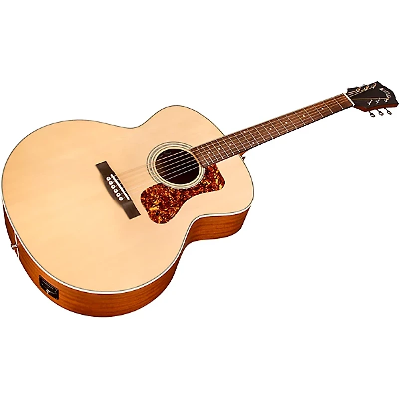 Guild F-240E Westerly Collection Jumbo Acoustic-Electric Guitar Natural