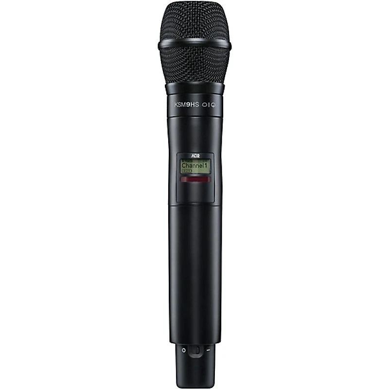 Shure Axient Digital AD2/K9HSB Wireless Handheld Microphone Transmitter With KSM9HS Capsule in Black Band G57