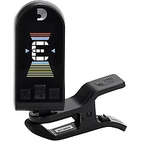 D'Addario Equinox USB Rechargeable Headstock Tuner Black