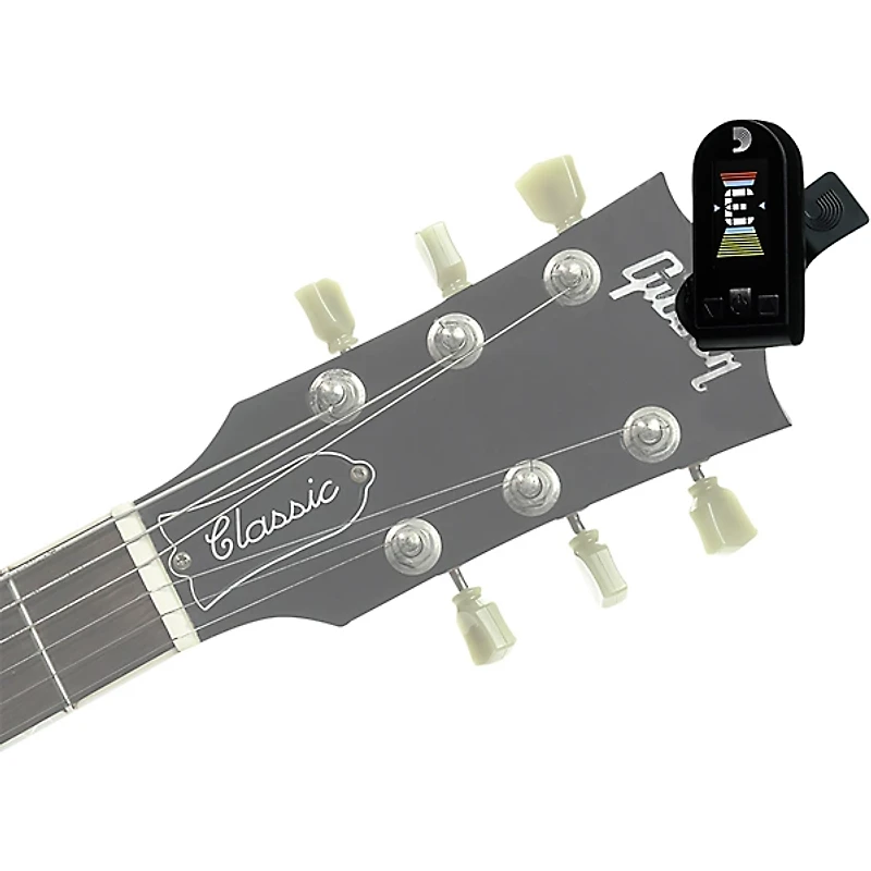D'Addario Equinox USB Rechargeable Headstock Tuner Black