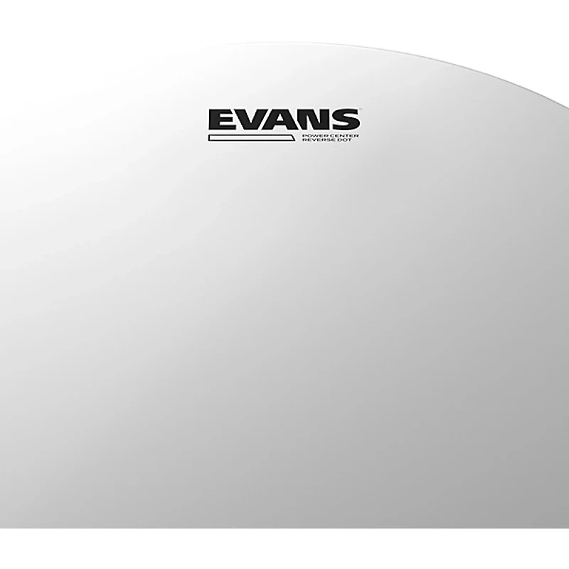 Evans Power Center Reverse Dot Coated Drum head - 10 in.