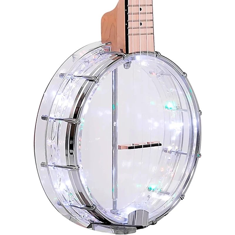 Gold Tone Lightup Little Gem Banjo-Ukulele (Amethyst)