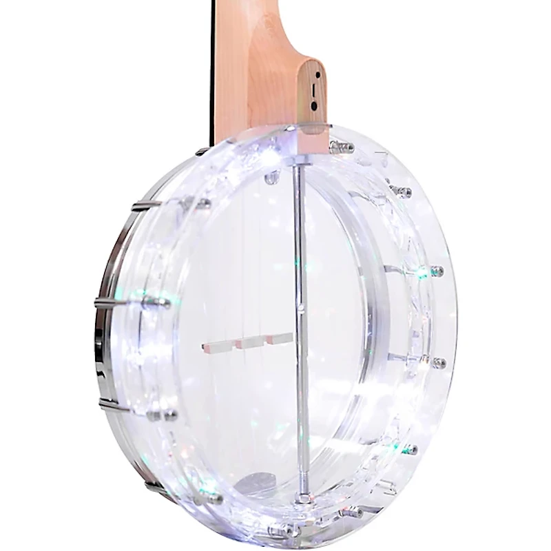 Gold Tone Lightup Little Gem Banjo-Ukulele (Amethyst)
