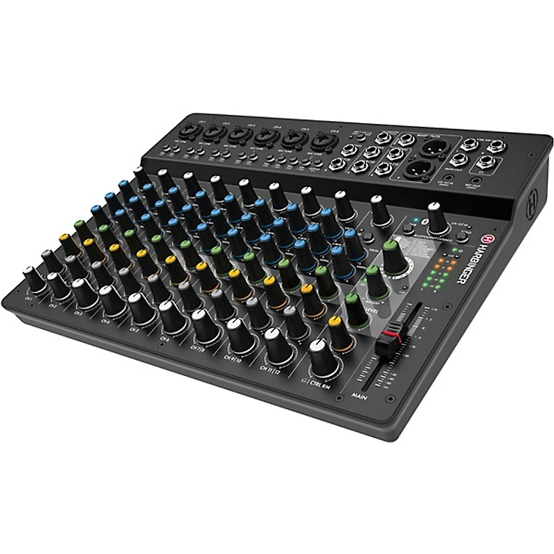 Harbinger LV14 14-Channel Analog Mixer With Bluetooth, FX & USB Audio