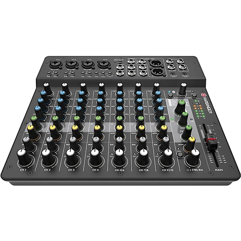 Harbinger LV12 12-Channel Analog Mixer With Bluetooth & FX