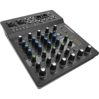 Harbinger LV8 8-Channel Analog Mixer With Bluetooth