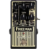 Friedman Smallbox Overdrive Effects Pedal Black