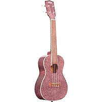 Kala Sparkle Concert Ukulele Pink Champagne