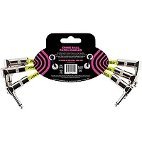 Ernie Ball Ernie Ball 6" Instrument Patch Cable 3-Pack -