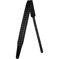 RICHTER Springbreak I Grommets Guitar Strap Black/Black 2.75 in.