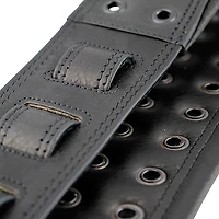 RICHTER Springbreak I Grommets Guitar Strap Black/Black 2.75 in.