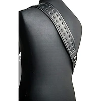 RICHTER Springbreak I Grommets Guitar Strap Black/Black 2.75 in.