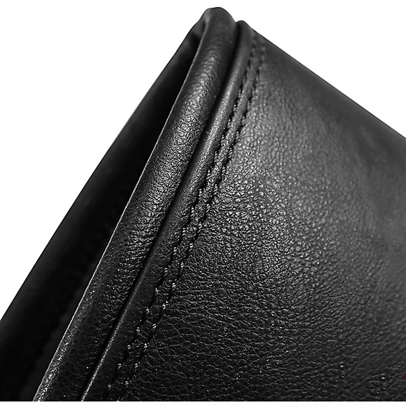 RICHTER Springbreak III Leatherette Guitar Strap Black 4.33 in.