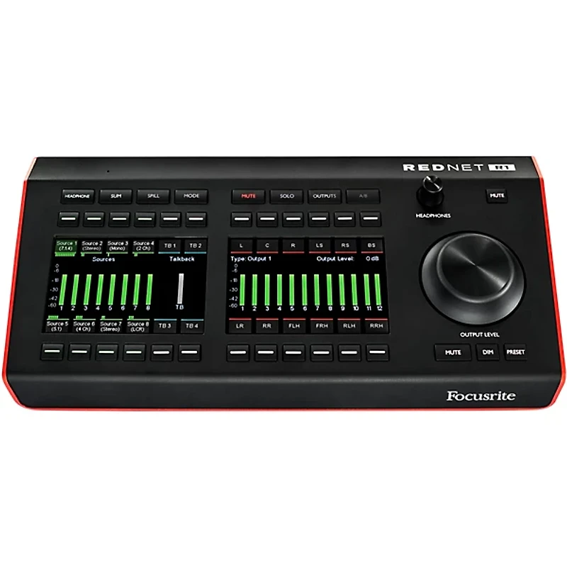 Focusrite RedNet R1 Remote Controller for Red Interfaces With PoE