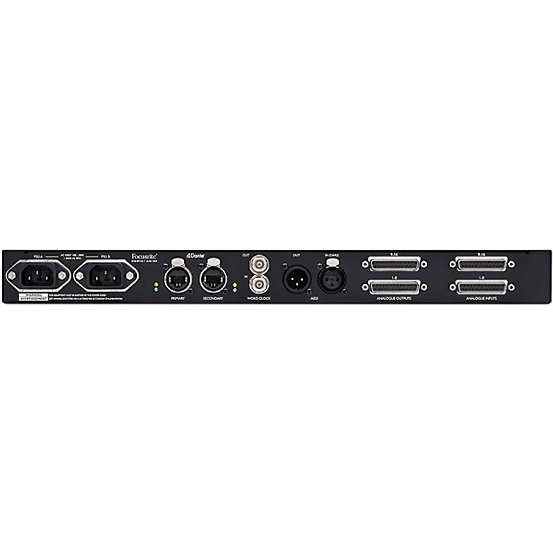Focusrite RedNet A16R MkII 16-channel Bi-Directional Analog Interface for Dante Networks