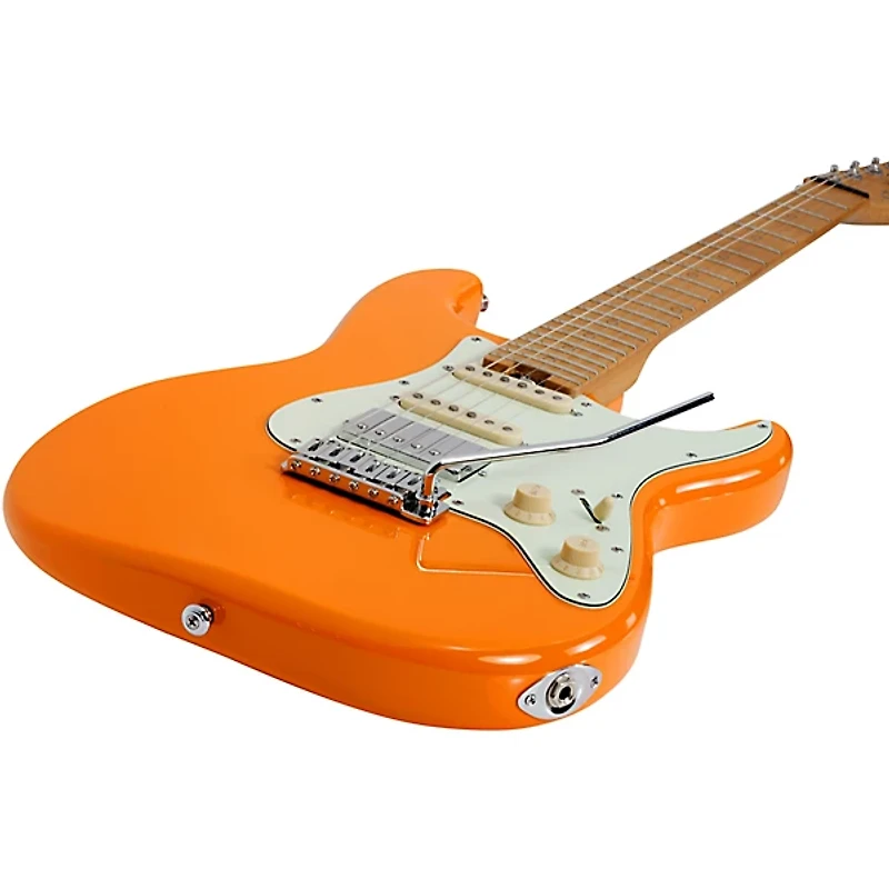 Schecter Guitar Research Nick Johnston Traditional H/S/S 6-String Electric Guitar Atomic Orange