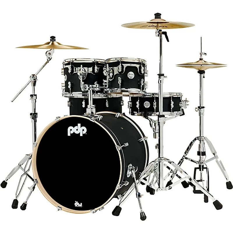 PDP by DW Concept Maple 5-Piece Shell Pack with Chrome Hardware