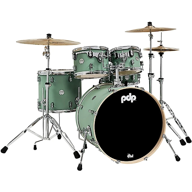PDP by DW Concept Maple 5-Piece Shell Pack with Chrome Hardware