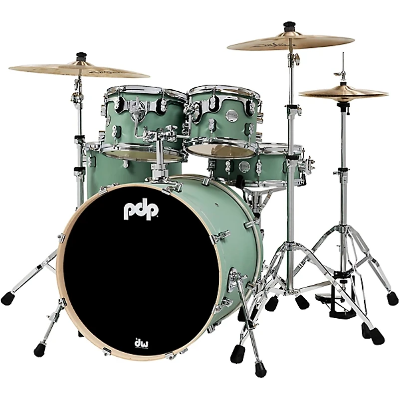 PDP by DW Concept Maple 5-Piece Shell Pack with Chrome Hardware